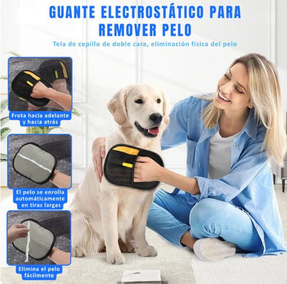 Guante Mágico Quitapelos para Perros y Gatos – Elimina Pelo Fácilmente