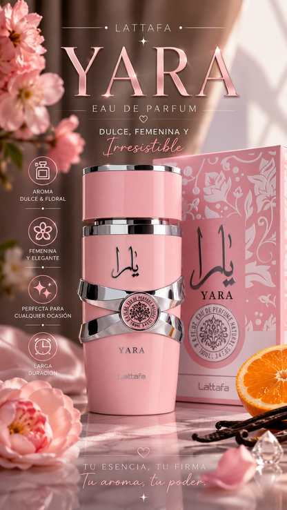 🌸 Yara de Lattafa: El Aroma que Enamora al Instante
