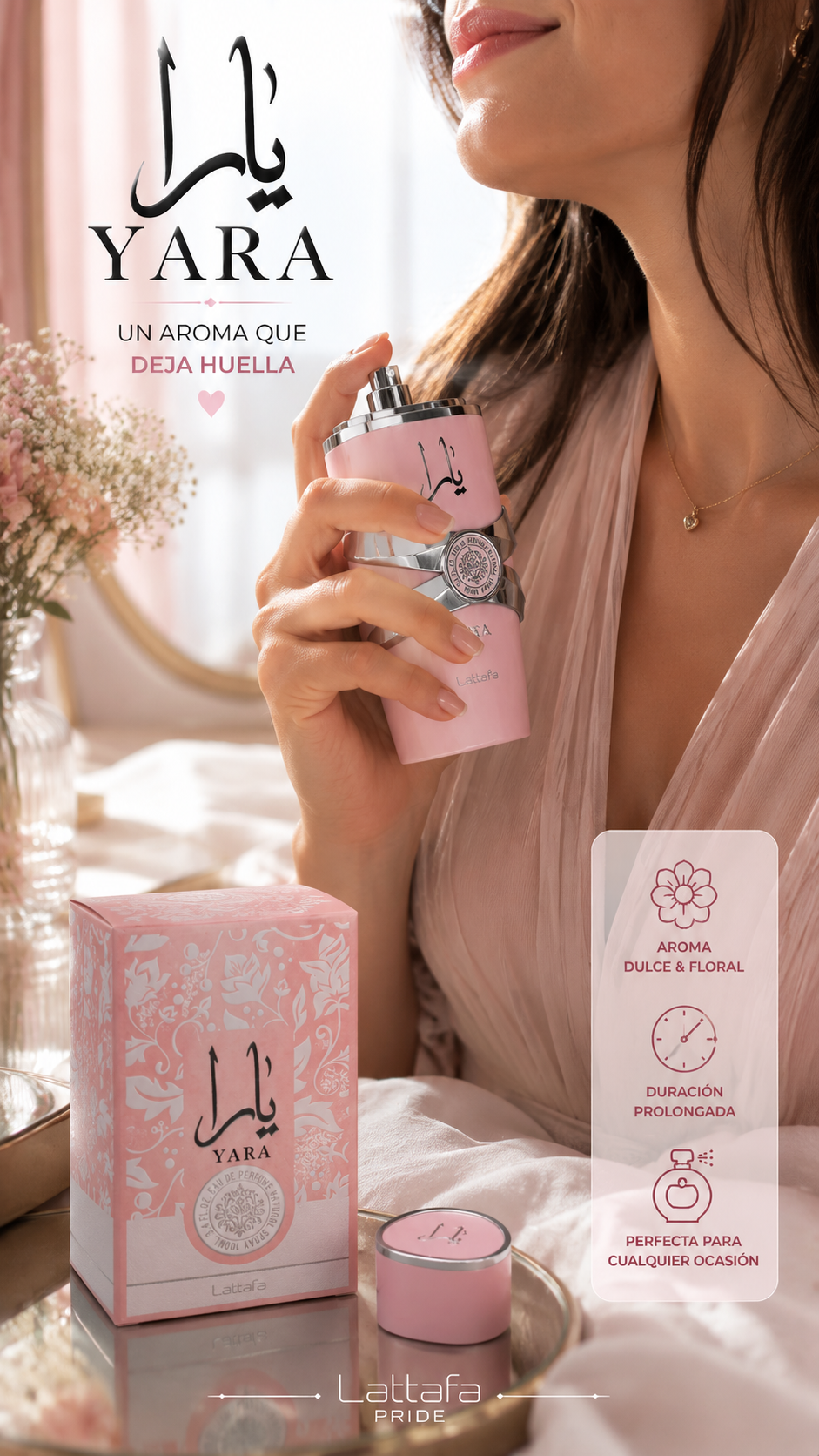🌸 Yara de Lattafa: El Aroma que Enamora al Instante
